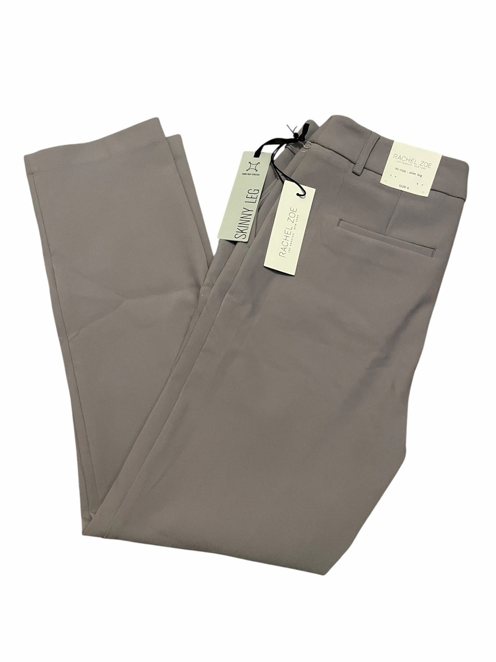 Rachel Zoe Women's Skinny Leg Dress Pants in gray